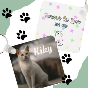 Porte-clés Photo personnalisée pour animal de compagnie