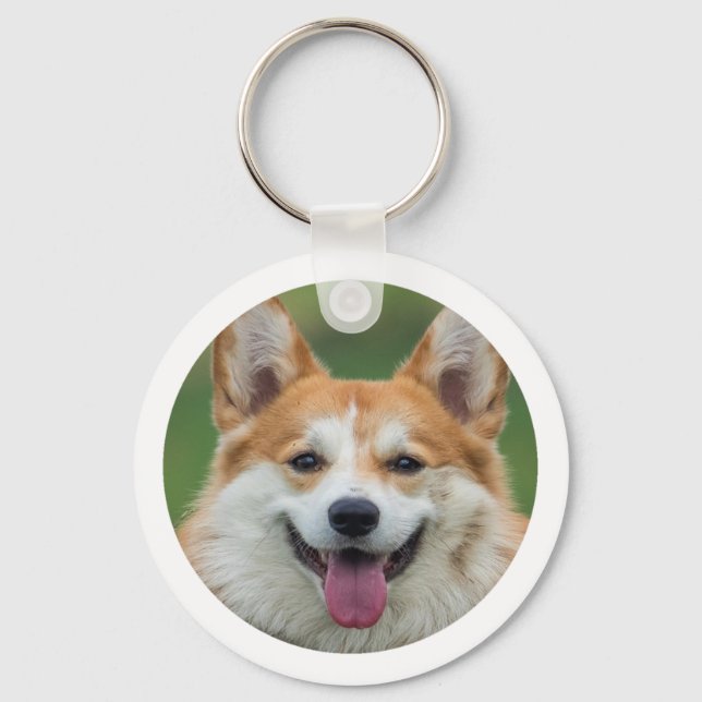 Porte-clés Photo personnalisée pour animal de compagnie (Recto)