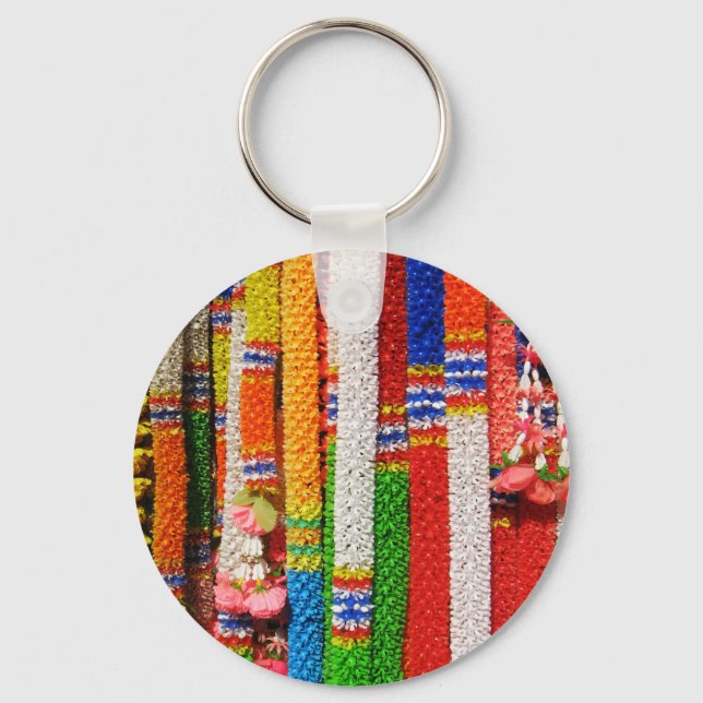 Porte-clés Phuang Maalai - Jardin Floral Thaï (Recto)