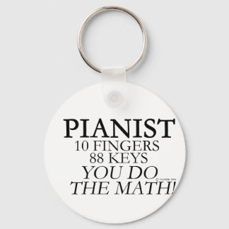 Porte-clés Pianiste 10 Doigts 88 Touches