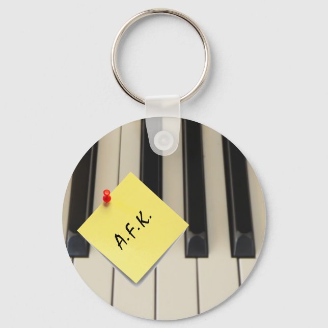 Porte-clés Piano A.F.K. (Éloigné Du Clavier) Porte - clé (Recto)
