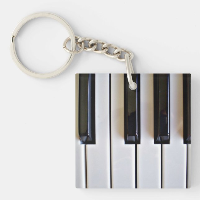 Porte-clés Piano Keys, design populaire, (Devant)