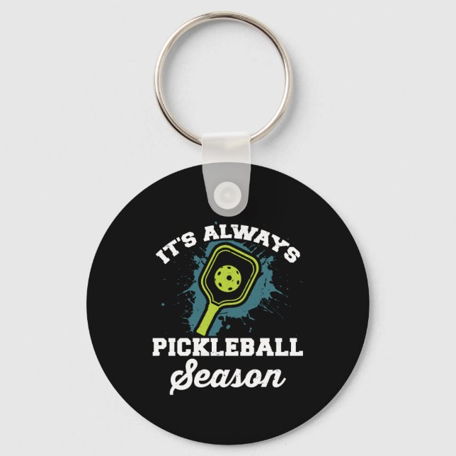 Porte-clés Pickleball Drôle cadeaux de Pickleball (Recto)