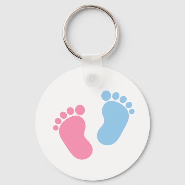 Porte-clés Pieds bébé (Recto)