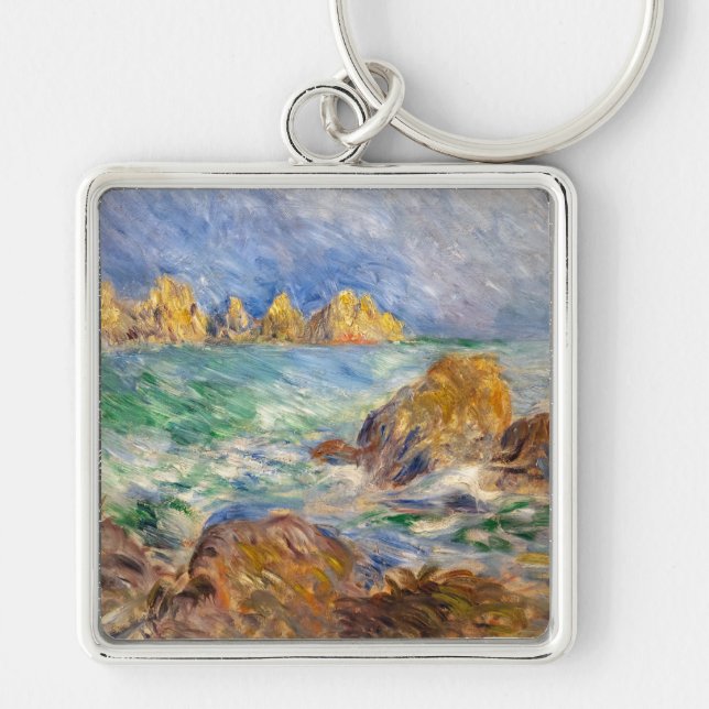 Porte-clés Pierre-Auguste Renoir - Marine, Guernesey (Devant)