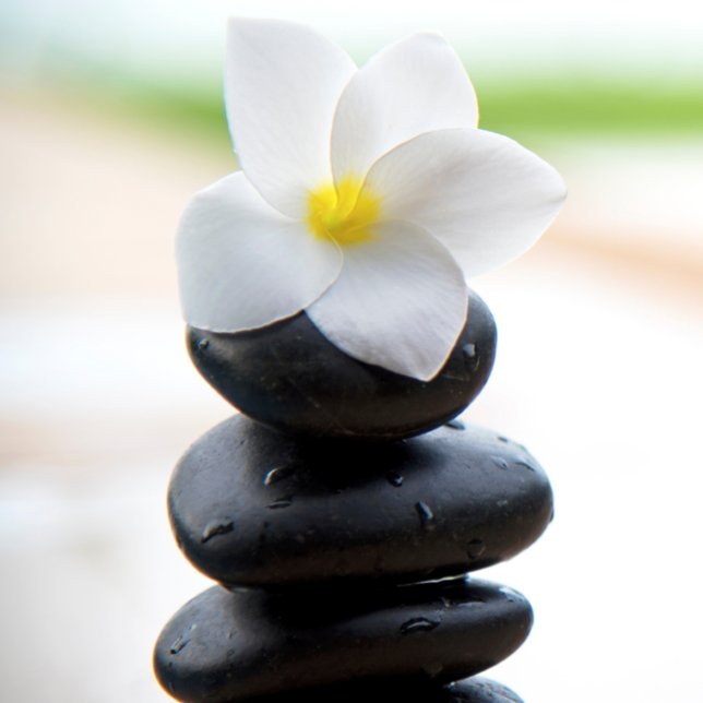 Porte-clés pierres zen, méditation, paisible, pierres empilée (Créateur téléchargé)