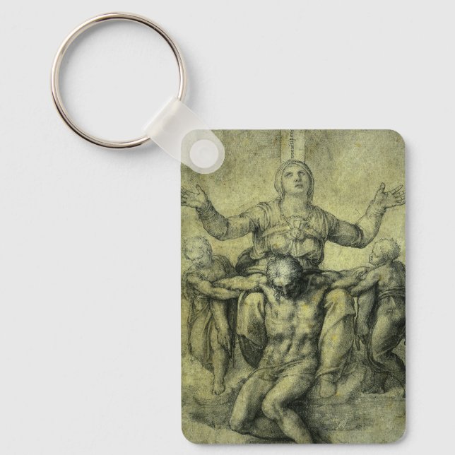Porte-clés Pieta de Michel-Ange pour Vittoria Colonna (Recto)