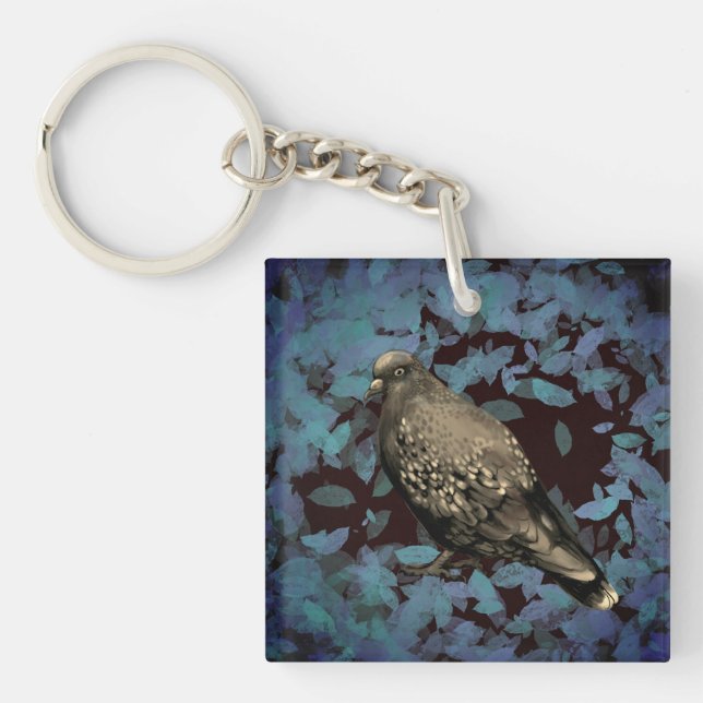 Porte-clés Pigeon, Super Coo ! (Devant)
