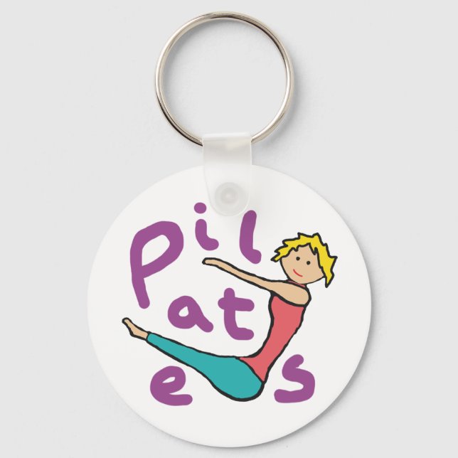 Porte-clés Pilates (Recto)