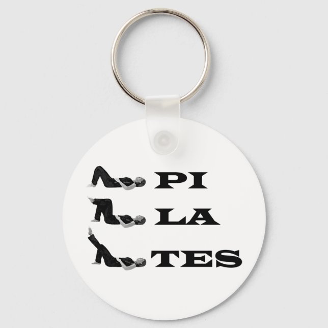 Porte-clés Pilates figures! (Recto)