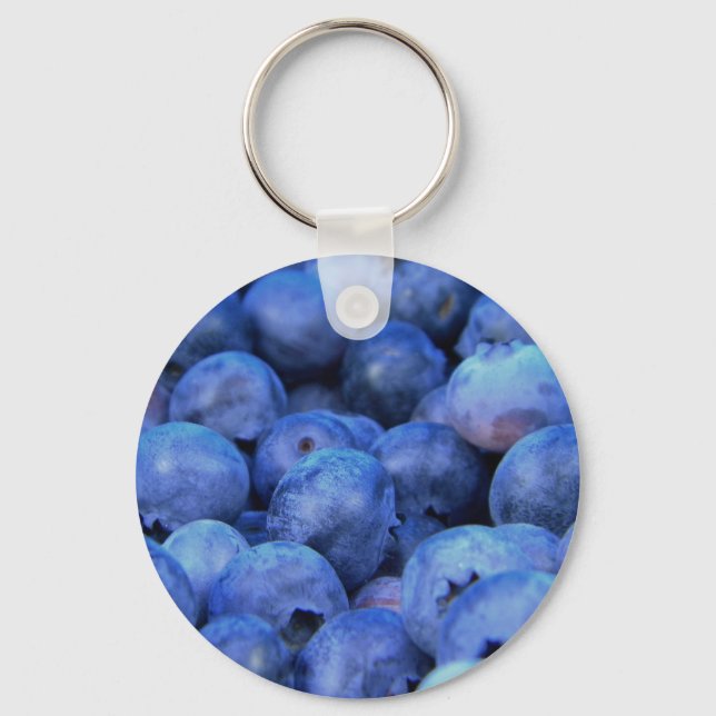 Porte-clés pile de bleuets (Recto)