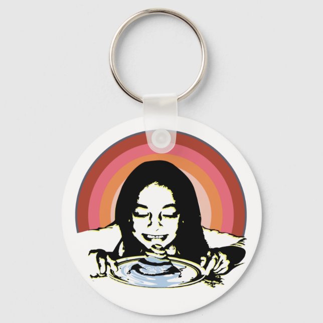 Porte-clés Pile de Pancakes Porte - clé (Recto)