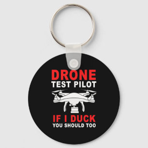 Porte-clés Pilote d'essai de drone