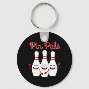 Porte-clés Pin Pals Cute Bowling Pour Hommes Femmes Et Enfant