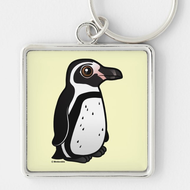 Porte-clés Pingouin de Birdorable Humboldt (Devant)