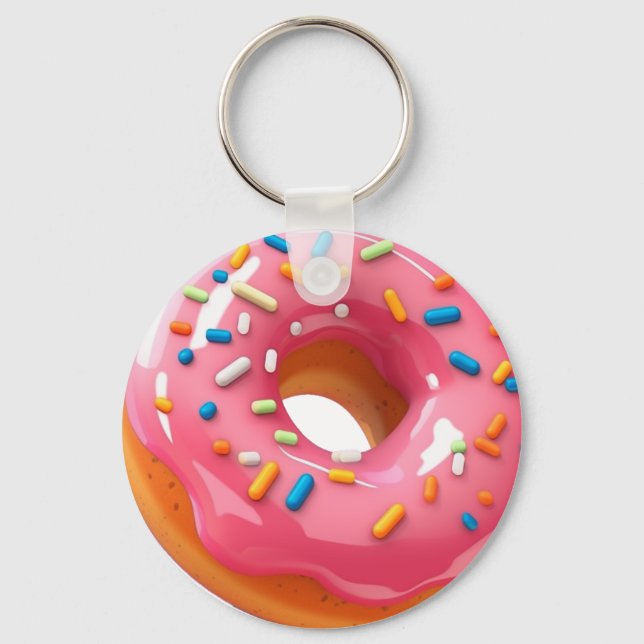 Porte-clés Pink Donut (Recto)