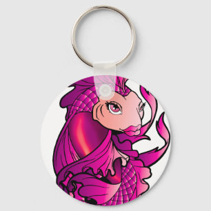 Porte-clés Pink koi