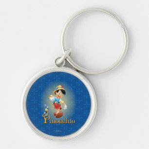 Porte-clés Pinocchio avec Jiminy Cricket 2