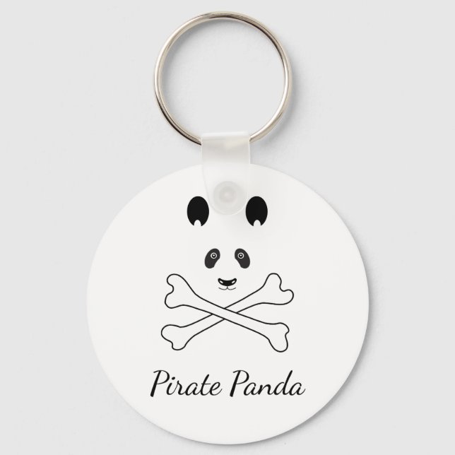 Porte-clés Pirate de Panda (Recto)