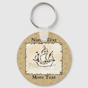 Porte-clés Pirate Ship.
