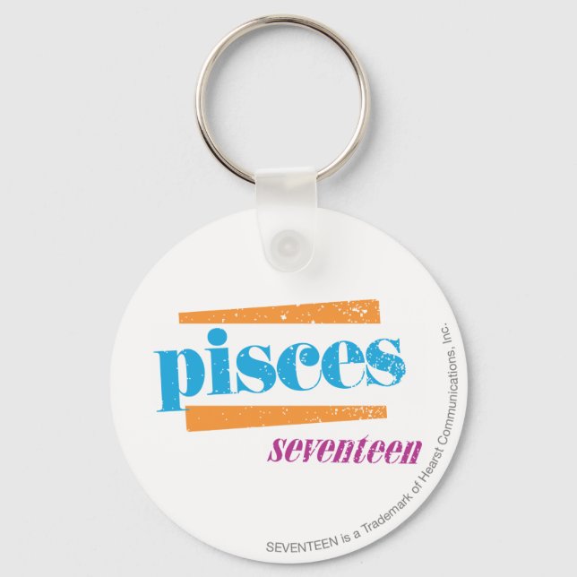 Porte-clés Pisces Aqua (Recto)