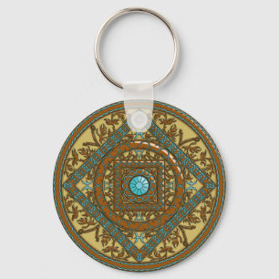 Porte-clés Pisces Mandala Porte - clé