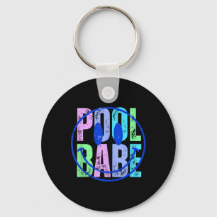 Porte-clés Piscine Baby Famille Vintage Correspondance amusan