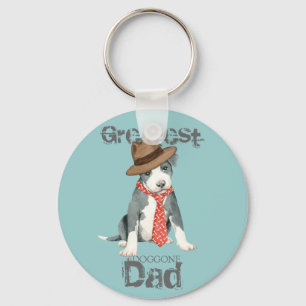Porte-clés Pit Bull Dad