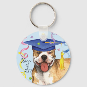 Porte-clés Pit Bull Graduate