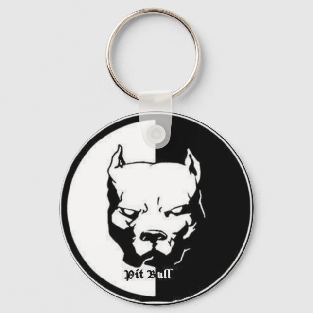 Porte-clés pittbull (Recto)
