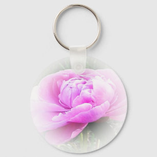 Porte-clés pivoine