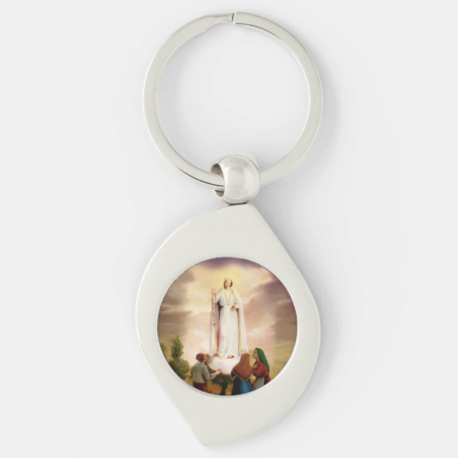 Porte-clés PixDezines Notre Dame de Fatima (Devant)