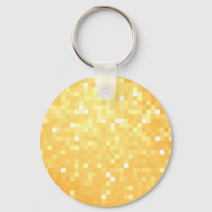 Porte-clés Pixel d'or