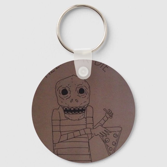 Porte-clés Pizza (Recto)