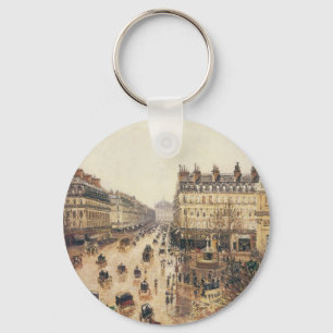 Porte-clés Place du Théâtre Français, Paris Pluie par Pissarr