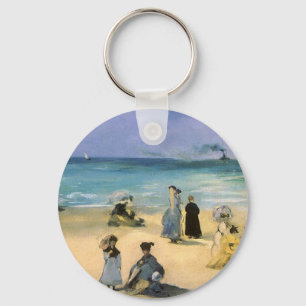 Porte-clés Plage de Boulogne par Edouard Manet, Art ancien