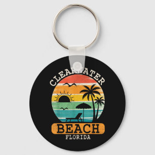 Porte-clés Plage de Clearwater Floride Coucher de soleil trop