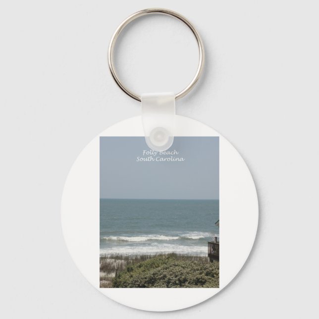 Porte-clés Plage de Folly (Recto)