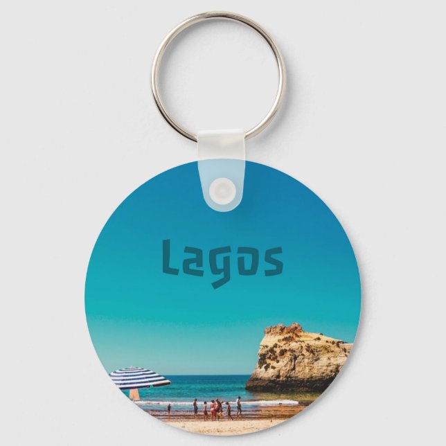 Porte-clés Plage de Lagos (Recto)