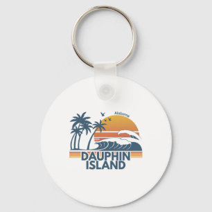 Porte-clés Plage de l'île Dauphin Alama Hommes Femmes Vacance