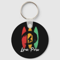 Plage de Lima Pérou Plage Vintage Retro Surf