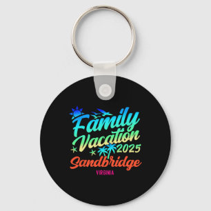 Porte-clés Plage de Sandbridge Virginie Vacances en famille a