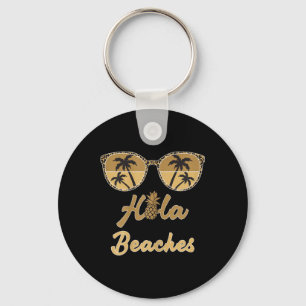 Porte-clés Plages de Womens Hola Plage de Funny Pineappa Beac