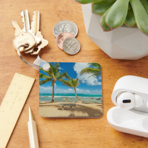 Porte-clés Plages tropicales Kuau Cove Beach, Maui Hawaii