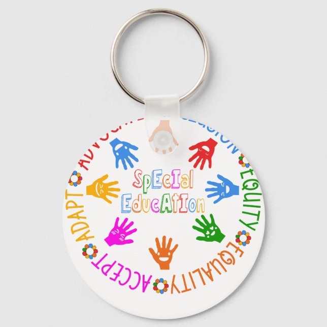 Porte-clés plaider pour l'inclusion (Recto)