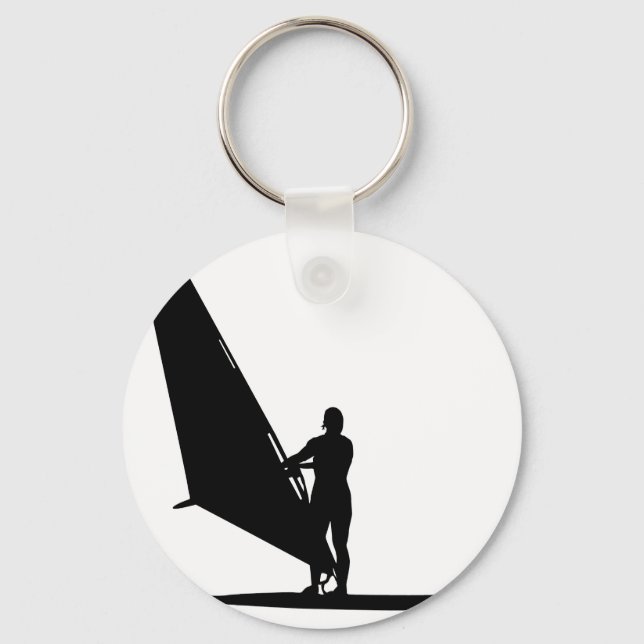 Porte-clés Planche à voile (Recto)