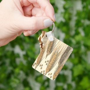Porte-clés Plante de blé résistant à la sécheresse, Agricultu
