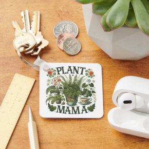 Porte-clés Plante Mama