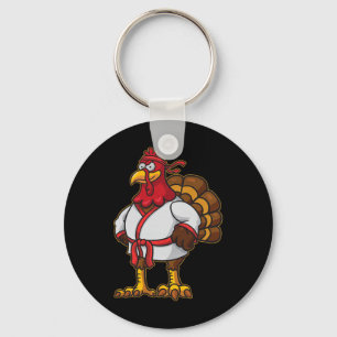 Porte-clés Plaque de Thanksgiving Mma Kickboxing Judo Karate