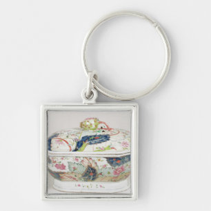 Porte-clés Plat de porcelaine, XVIIIème siècle